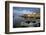 Fishing Boat in Front of the Boathouses in the Harbour of Ahrenshoop in the Saaler Bodden-Uwe Steffens-Framed Photographic Print