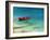 Fishing Boat In Island Corfu-kirilstanchev-Framed Art Print