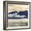 Fishing boat in Kenai Peninsula surrounded by mountains and wildlife-Janet Muir-Framed Photographic Print