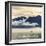 Fishing boat in Kenai Peninsula surrounded by mountains and wildlife-Janet Muir-Framed Photographic Print