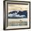 Fishing boat in Kenai Peninsula surrounded by mountains and wildlife-Janet Muir-Framed Photographic Print