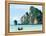 Fishing Boat on Ko Phi Phi Island, Andaman Sea, Thailand, Southeast Asia, Asia-Nico Tondini-Framed Premier Image Canvas