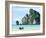 Fishing Boat on Ko Phi Phi Island, Andaman Sea, Thailand, Southeast Asia, Asia-Nico Tondini-Framed Photographic Print