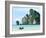 Fishing Boat on Ko Phi Phi Island, Andaman Sea, Thailand, Southeast Asia, Asia-Nico Tondini-Framed Photographic Print