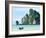 Fishing Boat on Ko Phi Phi Island, Andaman Sea, Thailand, Southeast Asia, Asia-Nico Tondini-Framed Photographic Print