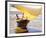 Fishing Boat, Spain-Arthur Rider-Framed Art Print