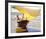 Fishing Boat, Spain-Arthur Rider-Framed Art Print