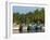 Fishing Boats Along the Backwaters, Near Alappuzha (Alleppey), Kerala, India, Asia-Stuart Black-Framed Photographic Print