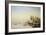 Fishing Boats and Barges on the Thames at Greenwich-Carl Neumann-Framed Giclee Print