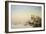 Fishing Boats and Barges on the Thames at Greenwich-Carl Neumann-Framed Giclee Print