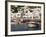 Fishing Boats and Harbour, Mykonos, Hora, Cyclades, Greece-Gavin Hellier-Framed Photographic Print