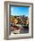 Fishing Boats at Rest in Manarola in Cinque Terre, Tuscany, Italy-Richard Duval-Framed Photographic Print