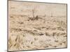 Fishing Boats at Saintes-Maries-De-La-Mer, 1888 (Pen and Ink and Pencil on Paper)-Vincent van Gogh-Mounted Giclee Print