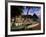 Fishing Boats at Soufriere Beach, with the Pitons in the Background, St. Lucia, West Indies-Yadid Levy-Framed Photographic Print