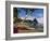 Fishing Boats at Soufriere with the Pitons in the Background, West Indies, Caribbean-Yadid Levy-Framed Photographic Print