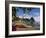 Fishing Boats at Soufriere with the Pitons in the Background, West Indies, Caribbean-Yadid Levy-Framed Photographic Print