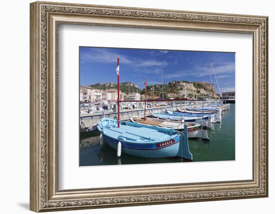 Fishing Boats at the Harbour, France-Markus Lange-Framed Photographic Print