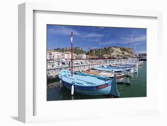 Fishing Boats at the Harbour, France-Markus Lange-Framed Photographic Print