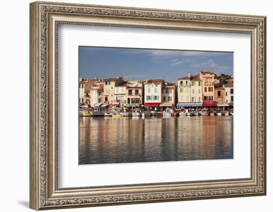 Fishing Boats at the Harbour, France-Markus Lange-Framed Photographic Print