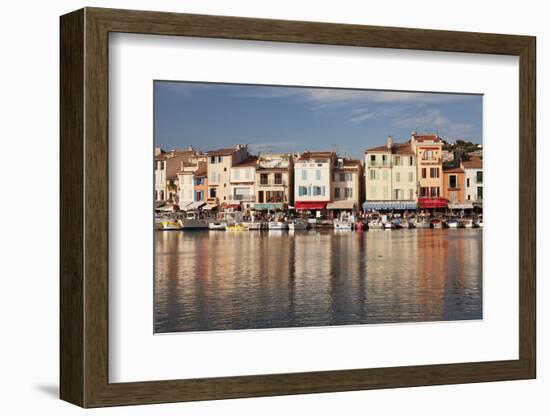 Fishing Boats at the Harbour, France-Markus Lange-Framed Photographic Print