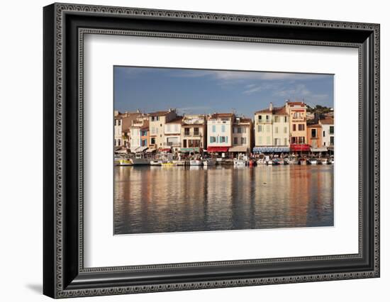 Fishing Boats at the Harbour, France-Markus Lange-Framed Photographic Print