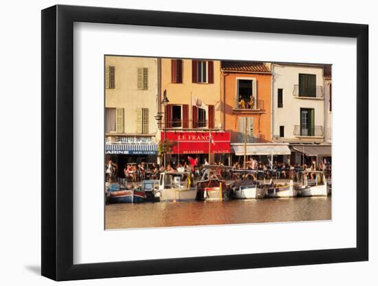 Fishing Boats at the Harbour, France-Markus Lange-Framed Photographic Print