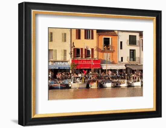 Fishing Boats at the Harbour, France-Markus Lange-Framed Photographic Print