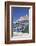 Fishing Boats at the Harbour, Old Town with Cathedral, Giovinazzo, Bari District, Puglia-Markus Lange-Framed Photographic Print