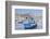 Fishing Boats at the Harbour, Playa De Santiago, La Gomera, Canary Islands, Spain, Atlantic, Europe-Markus Lange-Framed Photographic Print