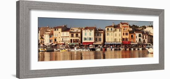 Fishing Boats at the Harbour, Southern France-Markus Lange-Framed Photographic Print