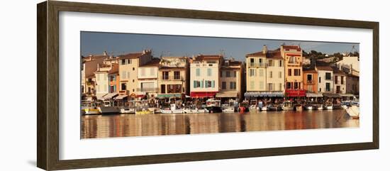 Fishing Boats at the Harbour, Southern France-Markus Lange-Framed Photographic Print