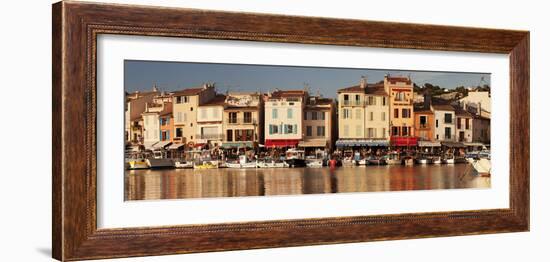 Fishing Boats at the Harbour, Southern France-Markus Lange-Framed Photographic Print