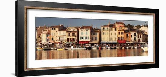 Fishing Boats at the Harbour, Southern France-Markus Lange-Framed Photographic Print