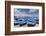 Fishing Boats at the Port, Old Town with Castle, Gallipoli, Lecce Province, Salentine Peninsula-Markus Lange-Framed Photographic Print