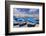 Fishing Boats at the Port, Old Town with Castle, Gallipoli, Lecce Province, Salentine Peninsula-Markus Lange-Framed Photographic Print