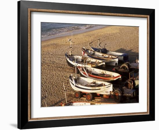 Fishing Boats, Cromer, Norfolk, England, United Kingdom-Charcrit Boonsom-Framed Photographic Print