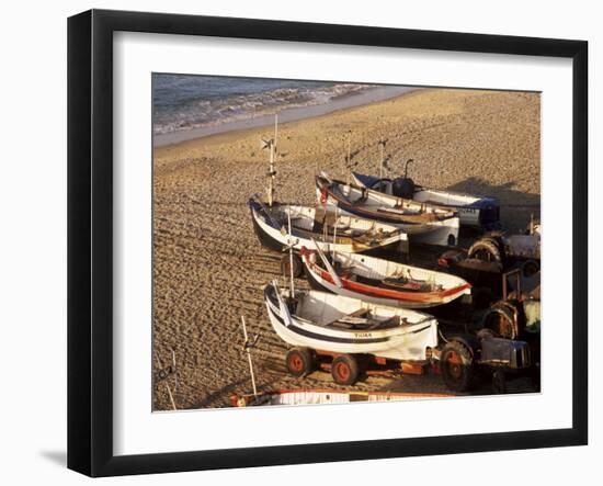 Fishing Boats, Cromer, Norfolk, England, United Kingdom-Charcrit Boonsom-Framed Photographic Print