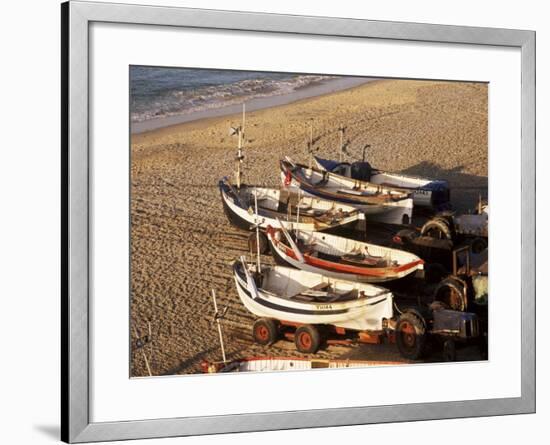 Fishing Boats, Cromer, Norfolk, England, United Kingdom-Charcrit Boonsom-Framed Photographic Print