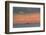 Fishing boats deep out to sea against the backdrop of dramatic sunset clouds and sky.-Sheila Haddad-Framed Photographic Print