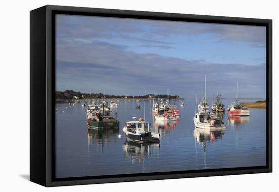 Fishing Boats, Harbor, Chatham, Cape Cod, Massachusetts, New England, Usa-Wendy Connett-Framed Premier Image Canvas