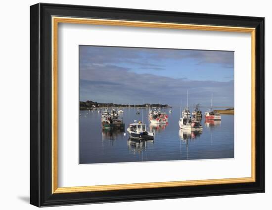 Fishing Boats, Harbor, Chatham, Cape Cod, Massachusetts, New England, Usa-Wendy Connett-Framed Photographic Print