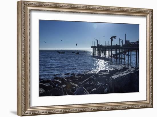 Fishing Boats II-Rita Crane-Framed Photographic Print