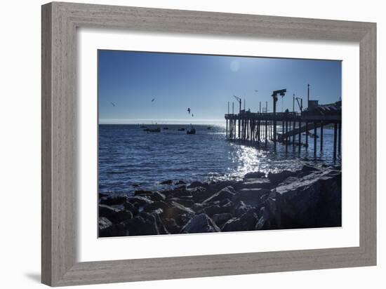 Fishing Boats II-Rita Crane-Framed Photographic Print