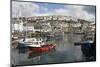 Fishing Boats in Fishing Harbour, Mevagissey, Cornwall, England, United Kingdom, Europe-Stuart Black-Mounted Photographic Print