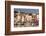 Fishing Boats in Harbour and Restaurants on the Waterfront, France-Markus Lange-Framed Photographic Print