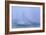 Fishing Boats In Harbour During a Blizzard-David Nunuk-Framed Photographic Print