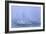 Fishing Boats In Harbour During a Blizzard-David Nunuk-Framed Photographic Print