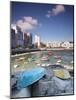 Fishing Boats in Stanley Bay, Hong Kong Island, Hong Kong, China, Asia-Ian Trower-Mounted Photographic Print