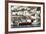 Fishing Boats in the Harbor of Chora, Mykonos, Greece-David Noyes-Framed Photographic Print