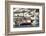 Fishing Boats in the Harbor of Chora, Mykonos, Greece-David Noyes-Framed Photographic Print